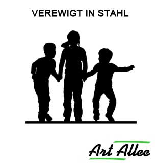 Menschen und Tier Figuren aus Stahl fertigen lassen